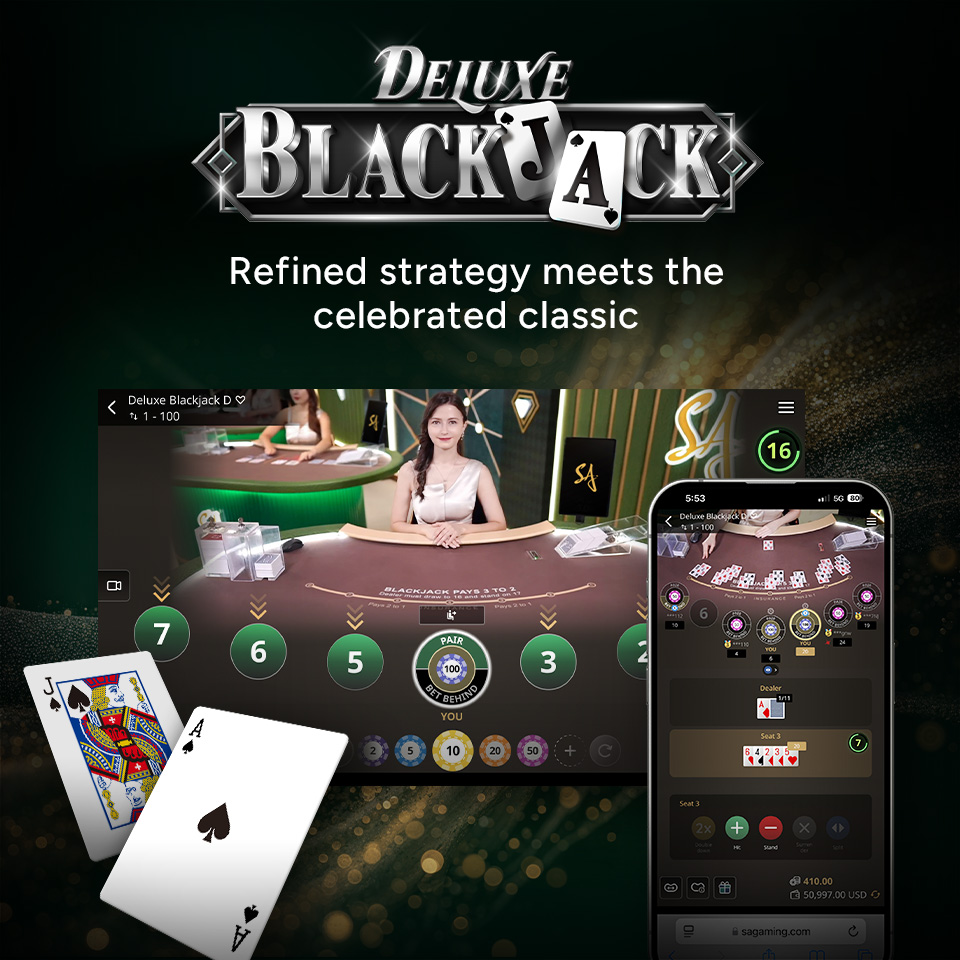 Coba Blackjack Mewah yang baru sekarang!